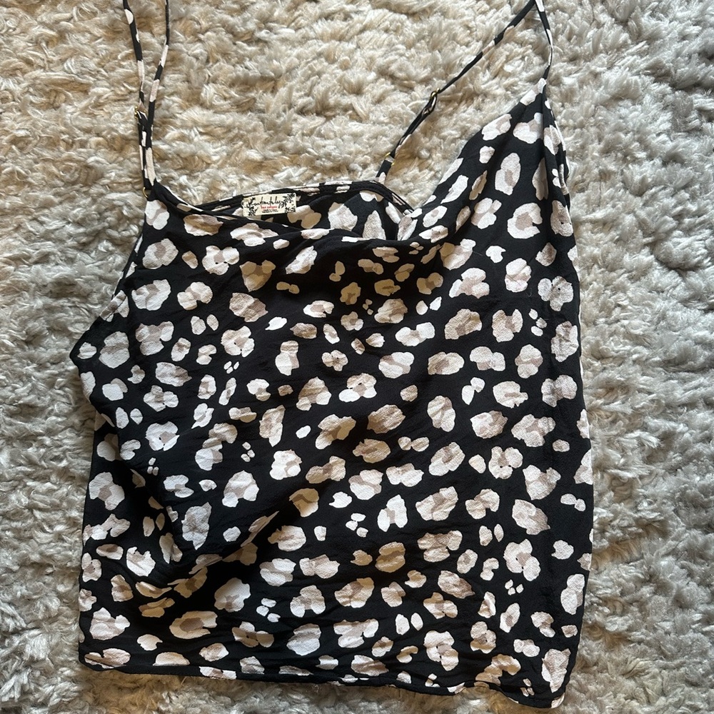 Leopard Free people top